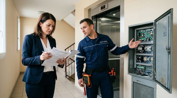 Contrat de maintenance d’ascenseur : ce qu’un syndic doit vérifier